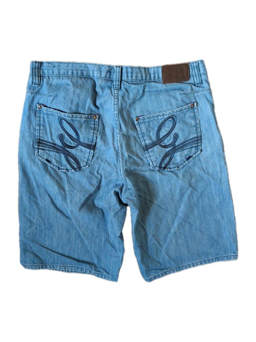 G Unit Denim Shorts Mens W36" Baggy Jean Relaxed Fit Hip Hop 2000s Jorts Y2K